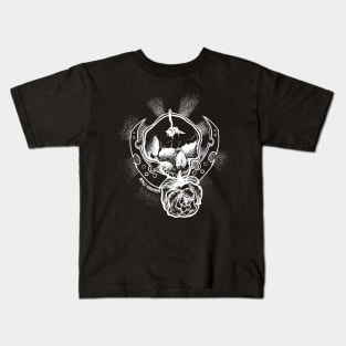 Skull Design, Karma fucks everyone Kids T-Shirt